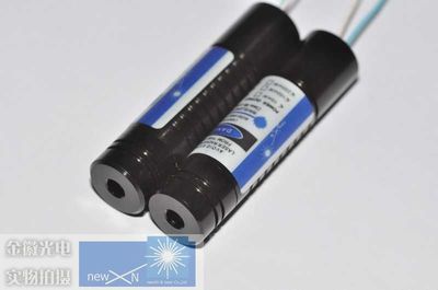 【工业级100MW激光器 蓝紫光激光模组 点状模组激光镭射定位灯】价格,厂家,图片,其他光电器件,金徽光电-